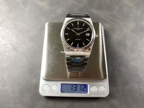 8+ Factory Vacheron Constantin Historiques 44018 37mm Full Steel Black Dial - Image 12