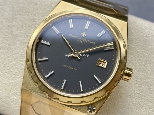 8+ Factory Vacheron Constantin Historiques 44018 37mm Full Yellow Gold Black Dial - Image 3