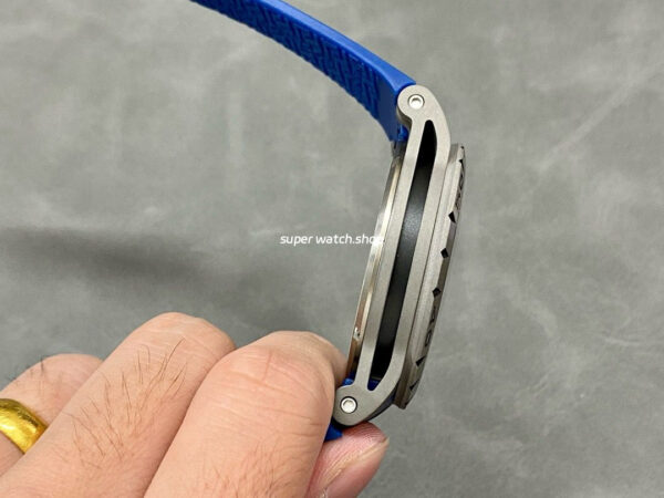 BBR Factory Roger Dubuis Excalibur Spider RDDBEX0479 Tourbillon 45mm Titanium Blue Rubber Strap Blue Dial - Image 5