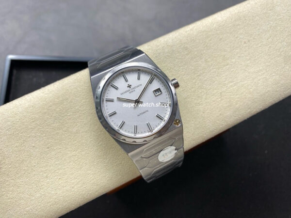 8+ Factory Vacheron Constantin Historiques 46003/411 37mm Full Steel White Dial - Image 4
