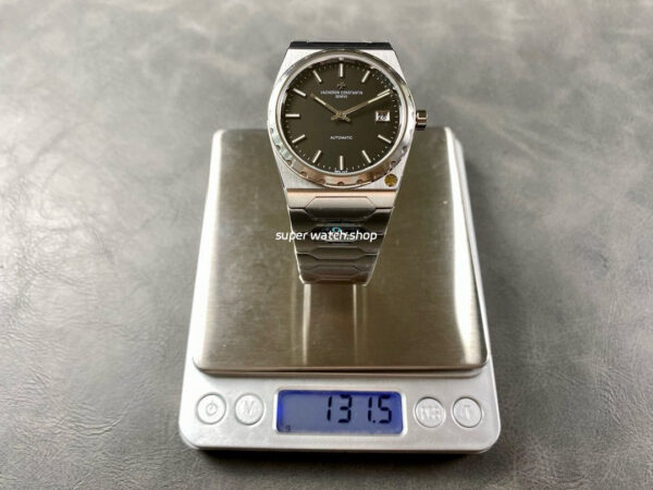 8+ Factory Vacheron Constantin Historiques 44018/411 37mm Full Steel Grey Dial - Image 12
