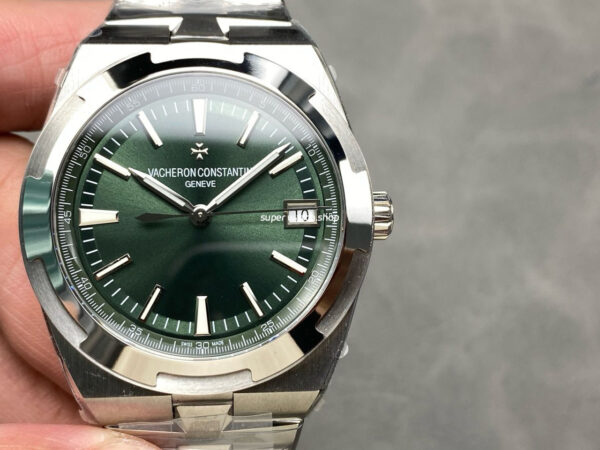 8F Factory Vacheron Constantin Overseas 4500V 41mm Full Steel Green Dial