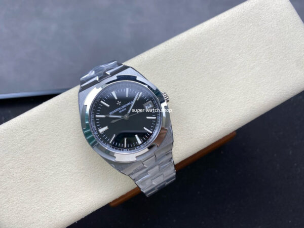 8F Factory Vacheron Constantin Overseas 4500V110A-B483 41mm Full Steel Black Dial - Image 4