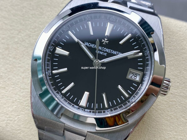 8F Factory Vacheron Constantin Overseas 4500V110A-B483 41mm Full Steel Black Dial - Image 3