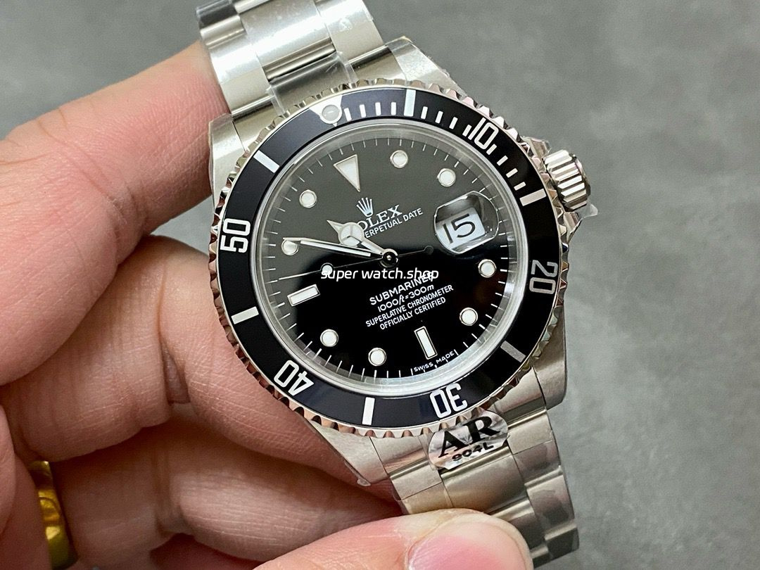 AR Factory Rolex Submariner Date 16610LN 40mm Full 904L Black Dial - Image 3