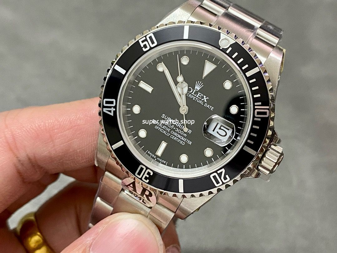AR Factory Rolex Submariner Date 16610LN 40mm Full 904L Black Dial - Image 2
