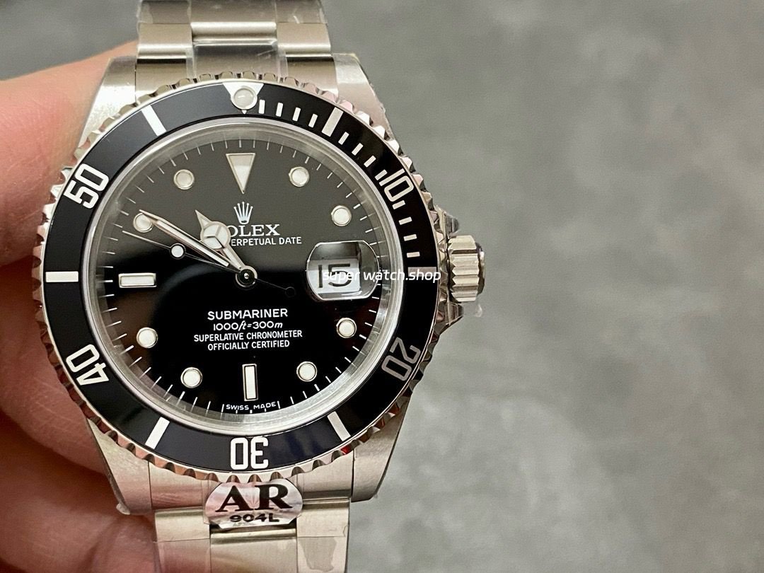 AR Factory Rolex Submariner Date 16610LN 40mm Full 904L Black Dial