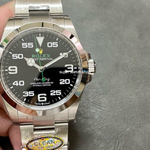 Clean Factory Rolex Air King 126900 40MM Full 904L Black Dial