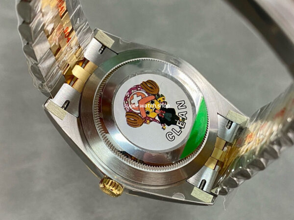 Clean Factory Rolex Datejust 126333-0012 41mm Half Gold Diamond Champagne Dial - Image 7