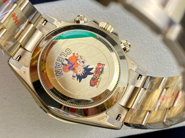 Clean Factory Rolex Daytona 116508-0001 40mm Full Yellow Gold White Dial - Image 8