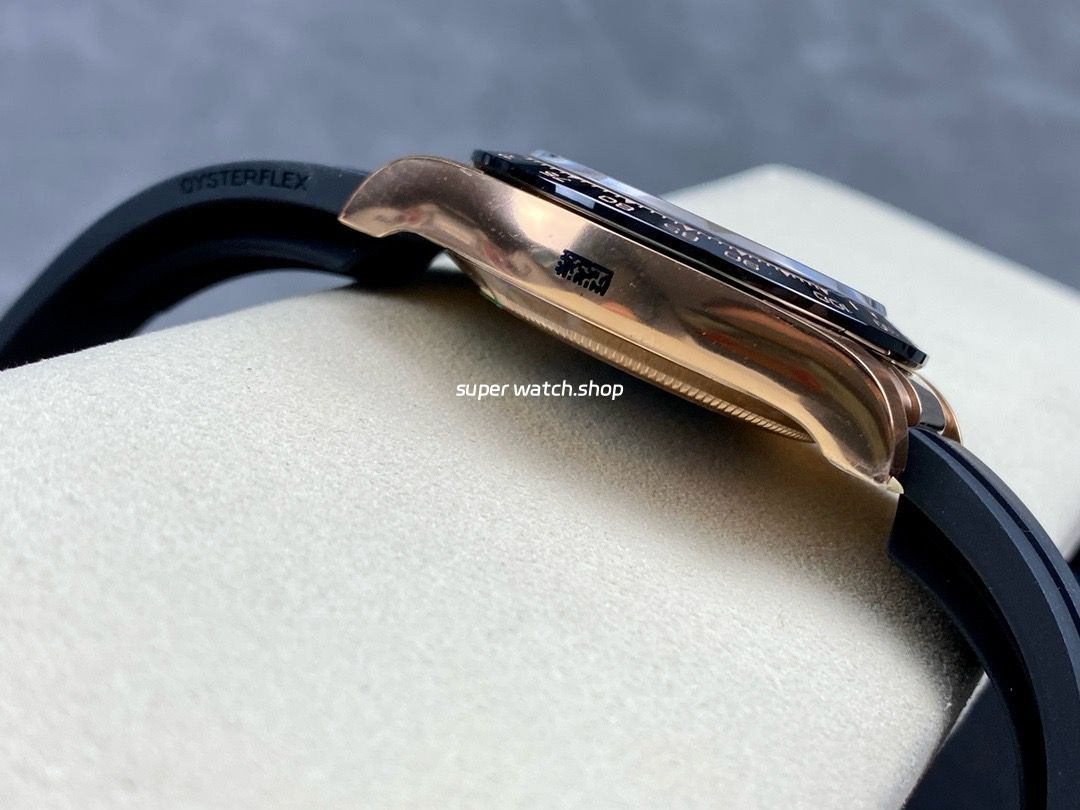 Clean Factory Rolex Daytona 116515LN-0041 40mm Rose Gold Oysterflex Brown Dial - Image 5