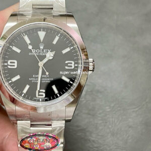 Clean Factory Rolex Explorer 124270 36MM Full 904L Black Dial