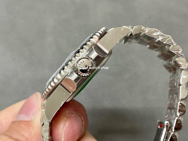 Clean Factory Rolex GMT-Master II 126710GRNR-0003 40mm Full 904L Black Dial Jubilee - Image 6