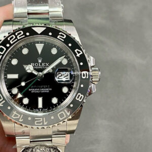 Clean Factory Rolex GMT-Master II 126710GRNR-0004 40mm Full 904L Black Dial