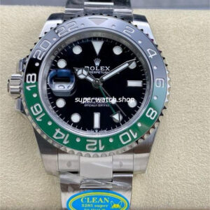 Clean Factory Rolex GMT-Master II 126720VTNR-0001 Sprite 40mm Full 904L Black Dial