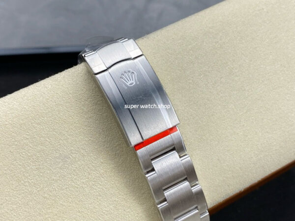 Clean Factory Rolex Oyster Perpetual 124300-0001 41mm Full 904L Silver Dial - Image 8