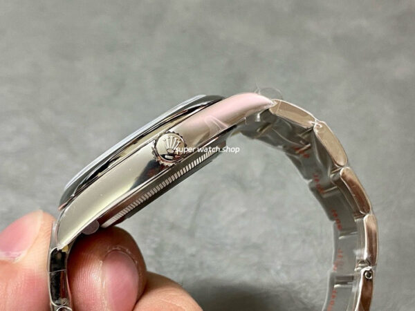 Clean Factory Rolex Oyster Perpetual 124300-0006 41mm Full 904L Sky Blue Dial - Image 6