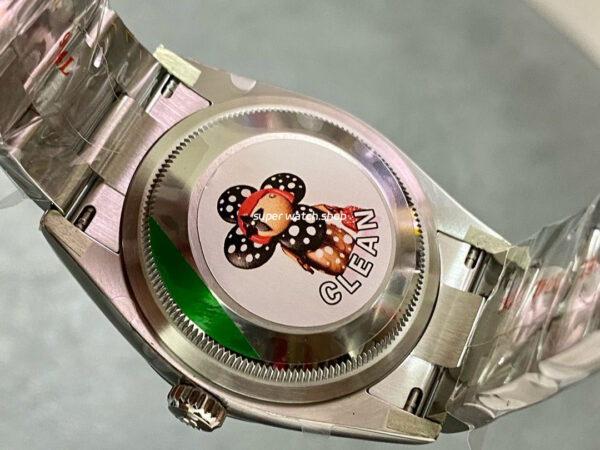 Clean Factory Rolex Oyster Perpetual 126000-0007 36mm Full 904L Red Dial - Image 7