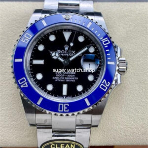 Clean Factory Rolex Submariner Date 126619LB 41mm Full White Gold Black Dial