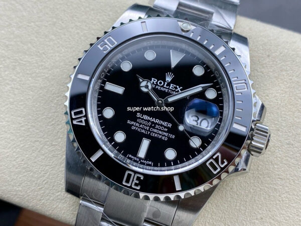 Clean Factory Rolex Submeriner Date 116610LN 40mm Full 904L Black Dial - Image 3