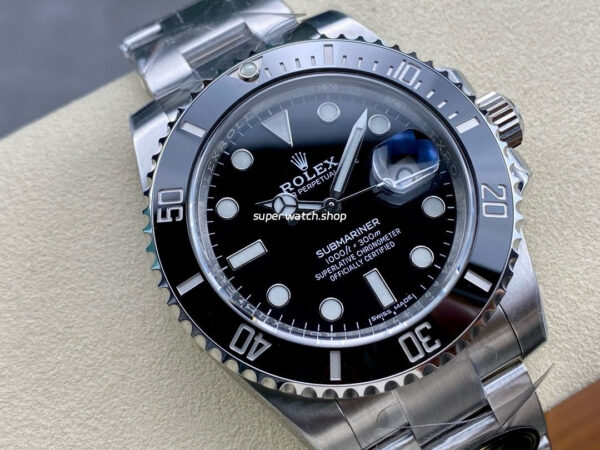 Clean Factory Rolex Submeriner Date 116610LN 40mm Full 904L Black Dial - Image 2