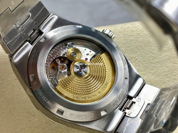 GR Factory Vacheron Constantin Moonphase Retrograde Date Overseas 41mm Full Steel Black Dial - Image 7
