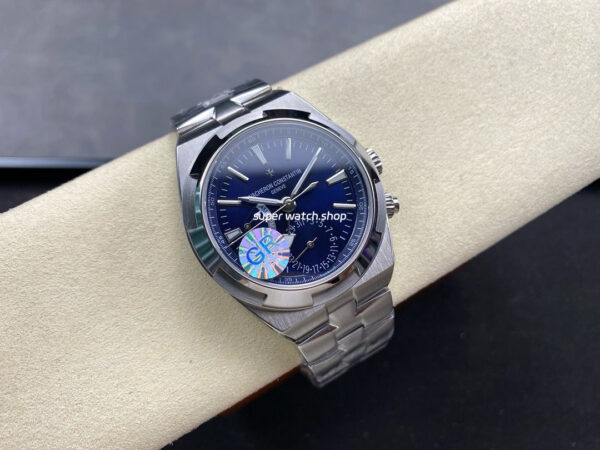 GR Factory Vacheron Constantin Overseas Dual Time 7900V-110A-B334 41mm Full Steel Blue Dial - Image 4