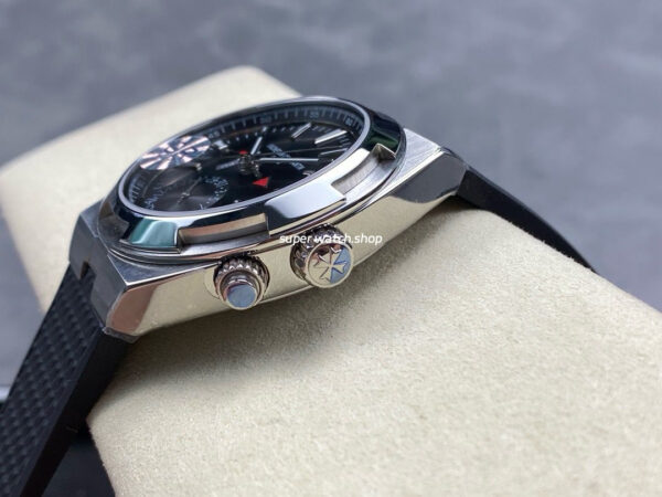 GR Factory Vacheron Constantin Overseas Dual Time 7900V-110A-B546 41mm Steel Rubber Strap Black Dial - Image 6