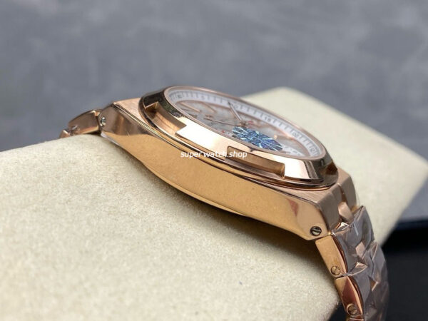 GR Factory Vacheron Constantin Overseas Dual Time 7900V/000R-B336 41mm Full Gold Silver Dial - Image 6