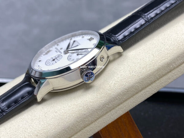 KM Factory Vacheron Constantin Patrimony 47200/000G-9019 White Gold White Dial - Image 6