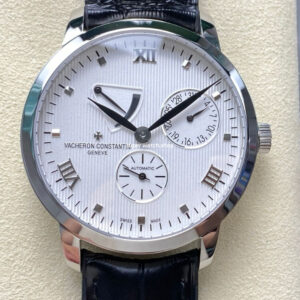 KM Factory Vacheron Constantin Patrimony 47200/000G-9019 White Gold White Dial