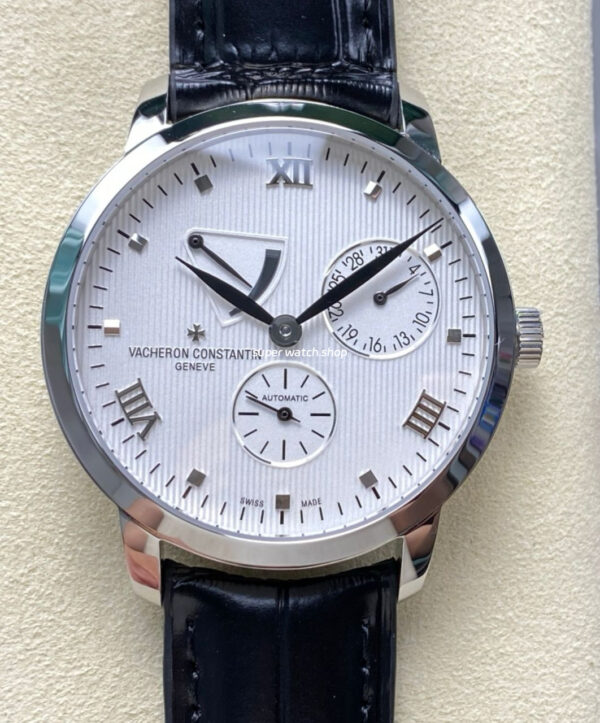 KM Factory Vacheron Constantin Patrimony 47200/000G-9019 White Gold White Dial