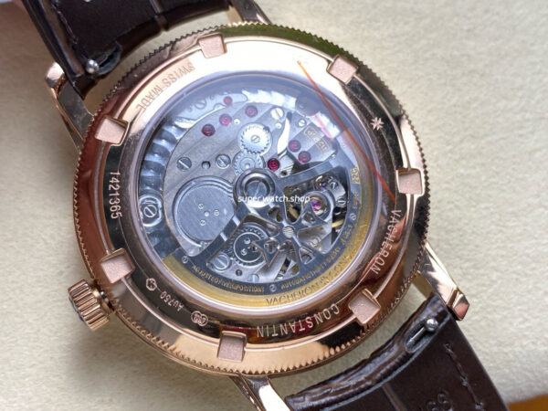 KM Factory Vacheron Constantin Patrimony 47200/000J-9018 Rose Gold White Dial - Image 7