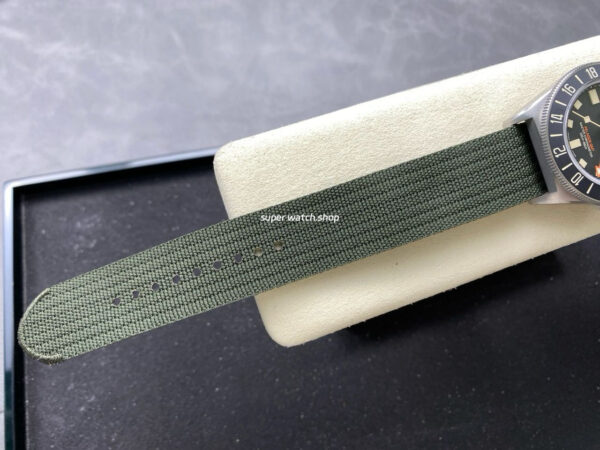 M+ Factory Tudor Pelagos FXD GMT M2542G247NU-0002 42mm Titanium Green Textile Strap Black Dial - Image 8