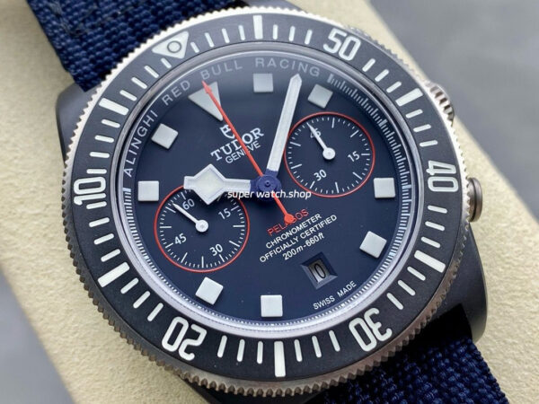 M+ Factory Tudor Pelagos M25807KN-0001 43mm Carbon Textile Strap Blue Dial - Image 2