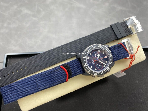 M+ Factory Tudor Pelagos M25807KN-0001 43mm Carbon Textile Strap Blue Dial - Image 8