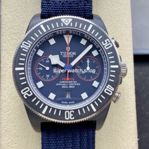 M+ Factory Tudor Pelagos M25807KN-0001 43mm Carbon Textile Strap Blue Dial