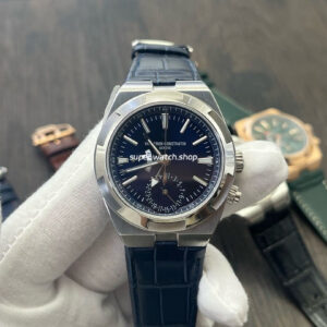 MKF Factory Vacheron Constantin Overseas Dual Time 7900V-110A-B334 Leather Strap Blue Dial