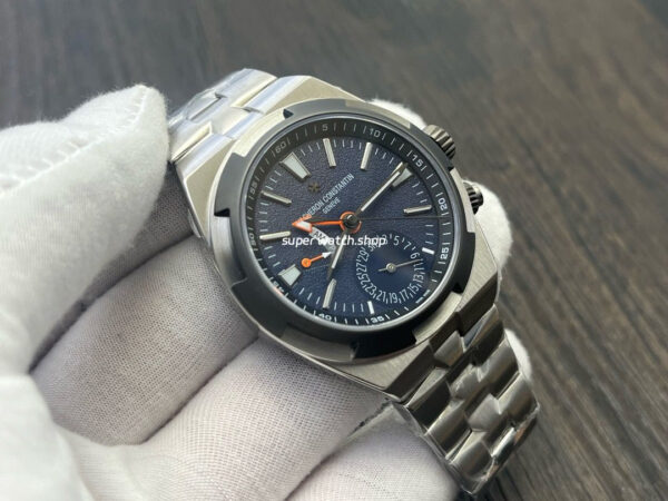 MKF Factory Vacheron Constantin Overseas Dual Time 7910V/000T-B922 Gray Blue Dial - Image 2