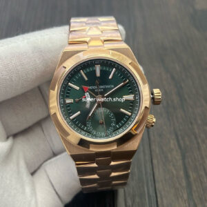 MKF Factory Vacheron Constantin Overseas Dual Time 7920V/210R-B965 41mm Full Rose Gold Green Dial
