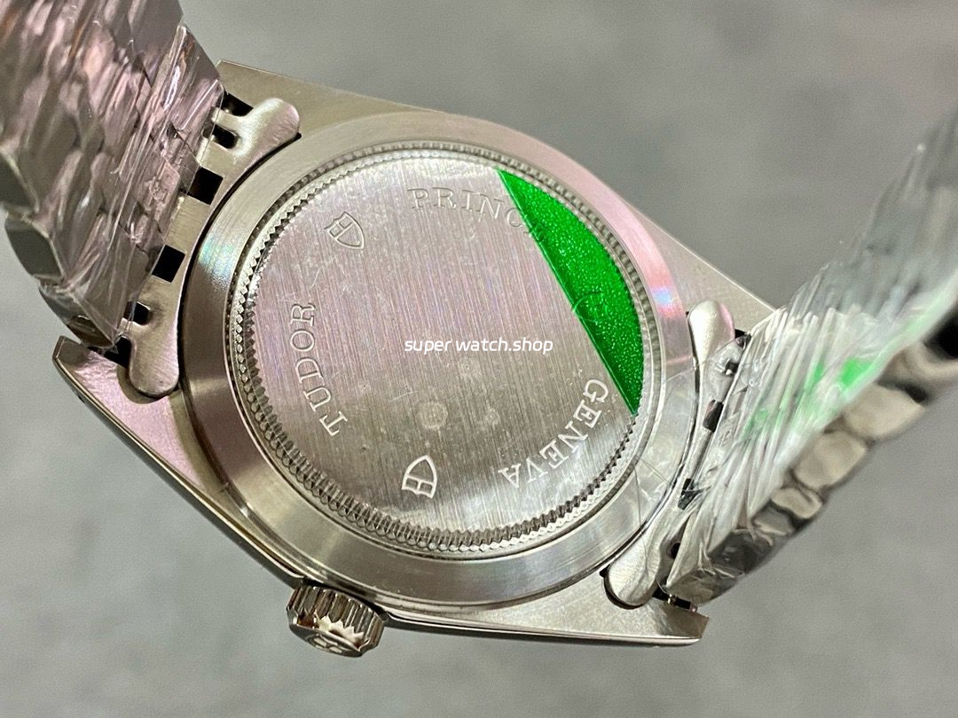 MKS Factory Tudor Date-Day 76214-0009 35mm Full Steel Silver Dial - Image 7