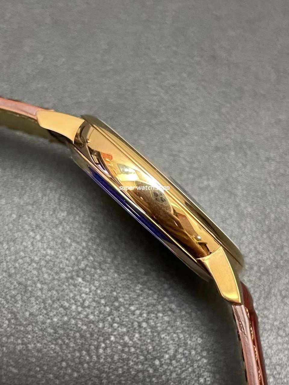 MKS Factory Vacheron Constantin Patrimony 85180-000R-9248 40mm Rose Gold Leather Strap White Dial - Image 5