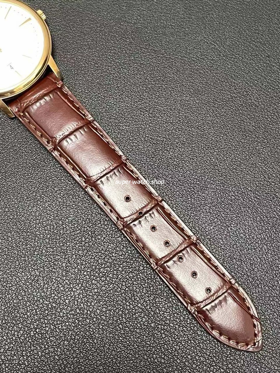 MKS Factory Vacheron Constantin Patrimony 85180-000R-9248 40mm Rose Gold Leather Strap White Dial - Image 9