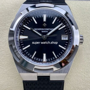 PPF Factory Vacheron Constantin Overseas 4500V-110A-B483 41mm Steel Rubber Strap Black Dial