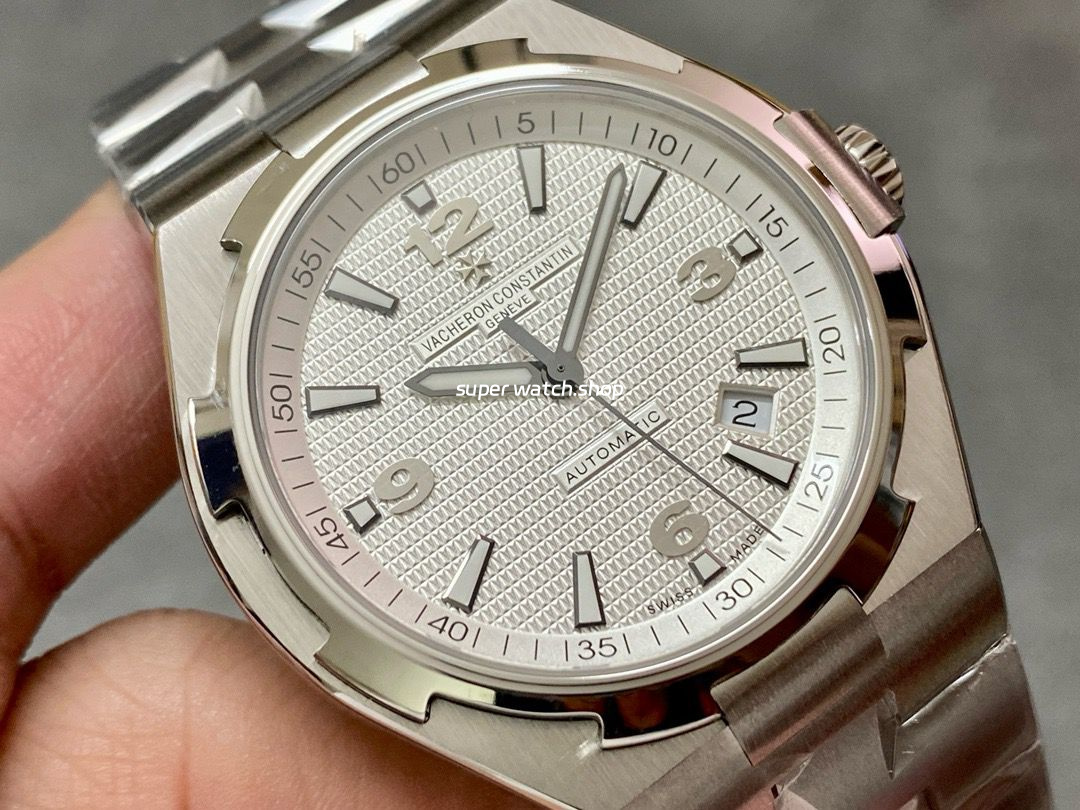 PPF Factory Vacheron Constantin Overseas 47040-B01A-9093 42mm Full Steel Arabic Numerals Silver Dial - Image 2