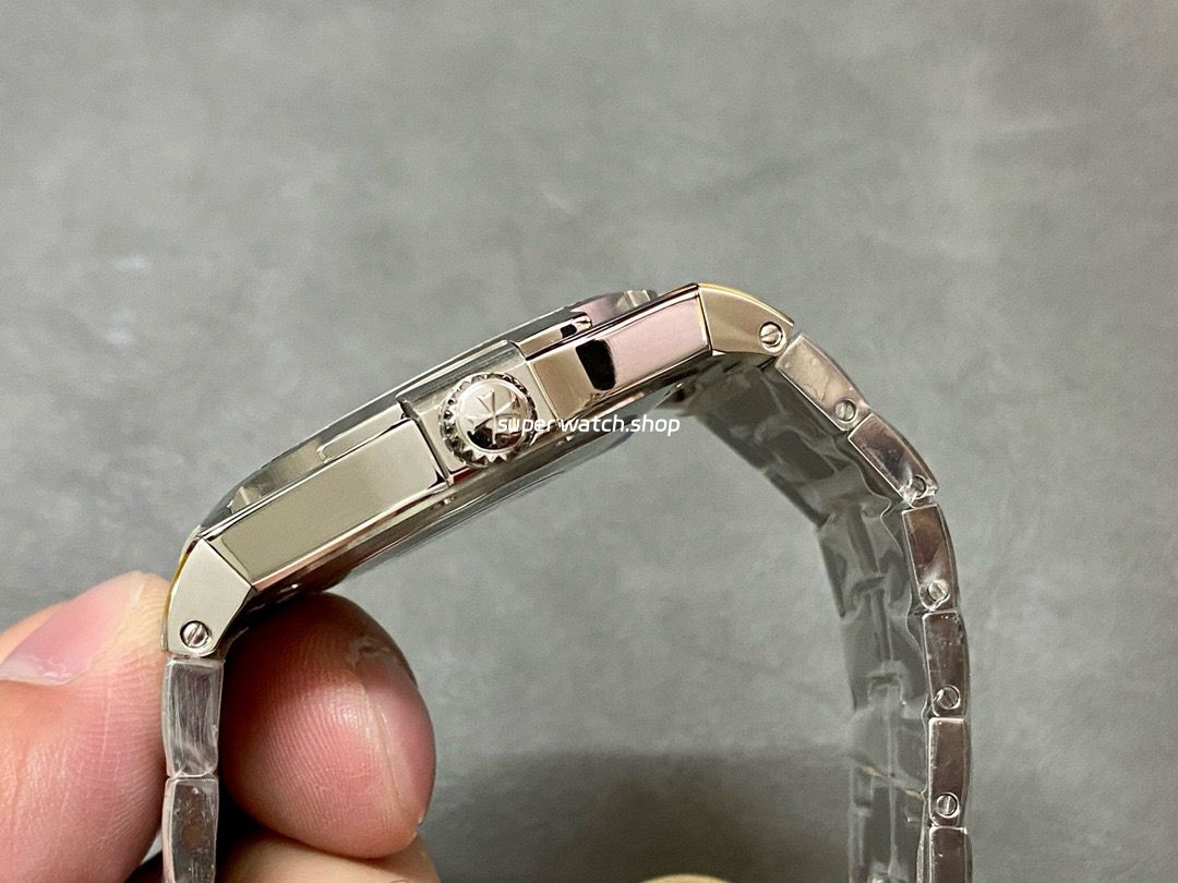PPF Factory Vacheron Constantin Overseas 47040-B01A-9093 42mm Full Steel Arabic Numerals Silver Dial - Image 6