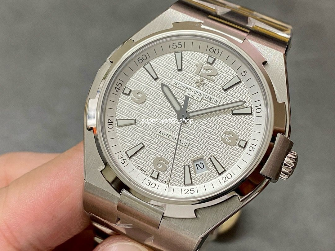 PPF Factory Vacheron Constantin Overseas 47040-B01A-9093 42mm Full Steel Arabic Numerals Silver Dial - Image 3