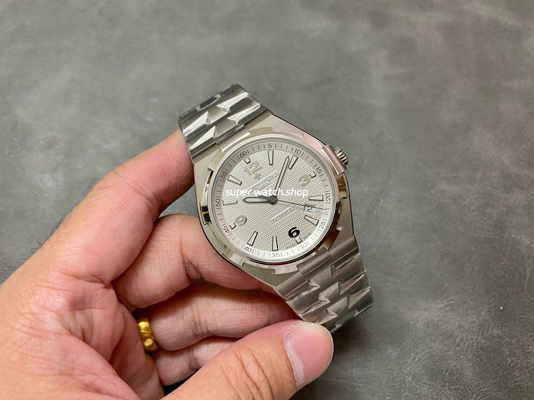 PPF Factory Vacheron Constantin Overseas 47040-B01A-9093 42mm Full Steel Arabic Numerals Silver Dial - Image 4