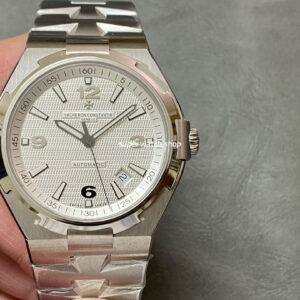 PPF Factory Vacheron Constantin Overseas 47040-B01A-9093 42mm Full Steel Arabic Numerals Silver Dial