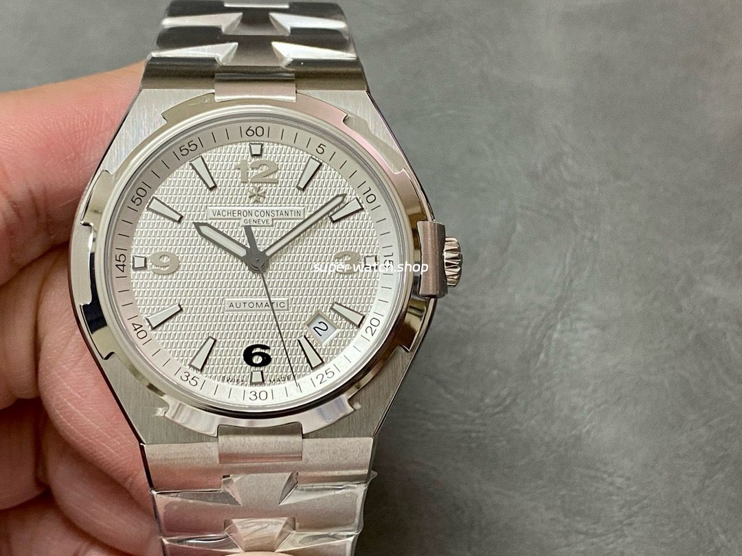 PPF Factory Vacheron Constantin Overseas 47040-B01A-9093 42mm Full Steel Arabic Numerals Silver Dial